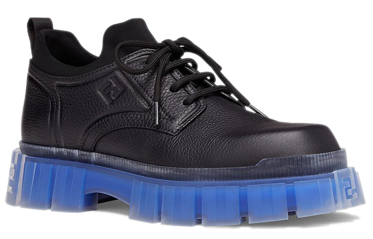 Lookbook 펜디 포스 블랙 블루 레이스업 (Fendi Force Black Blue Lace-up) 7L1486-AHH0-F08M4
