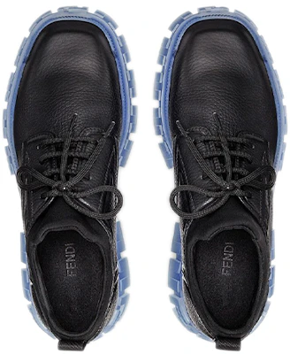 芬迪Force黑蓝色系带鞋 7L1486-AHH0-F08M4 Shop 芬迪Force黑蓝色系带鞋 7L1486-AHH0-F08M4