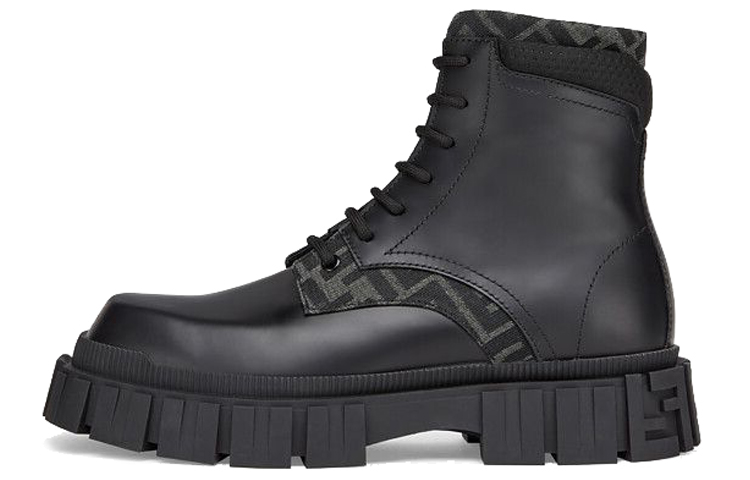 Fendi Force Lace-Up Boot 'Black' 7U1458-ADMK-F1DV5