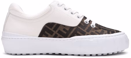 Fendi Force Lace-Up Sneaker 'White Brown' 7E1415-AF5C-F1DV2 Fendi Force Lace-Up Sneaker 'White Brown' 7E1415-AF5C-F1DV2