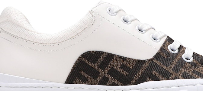 Fendi Force 綁帶運動鞋 '白色咖啡色' 7E1415-AF5C-F1DV2 Order Fendi Force 綁帶運動鞋 '白色咖啡色' 7E1415-AF5C-F1DV2