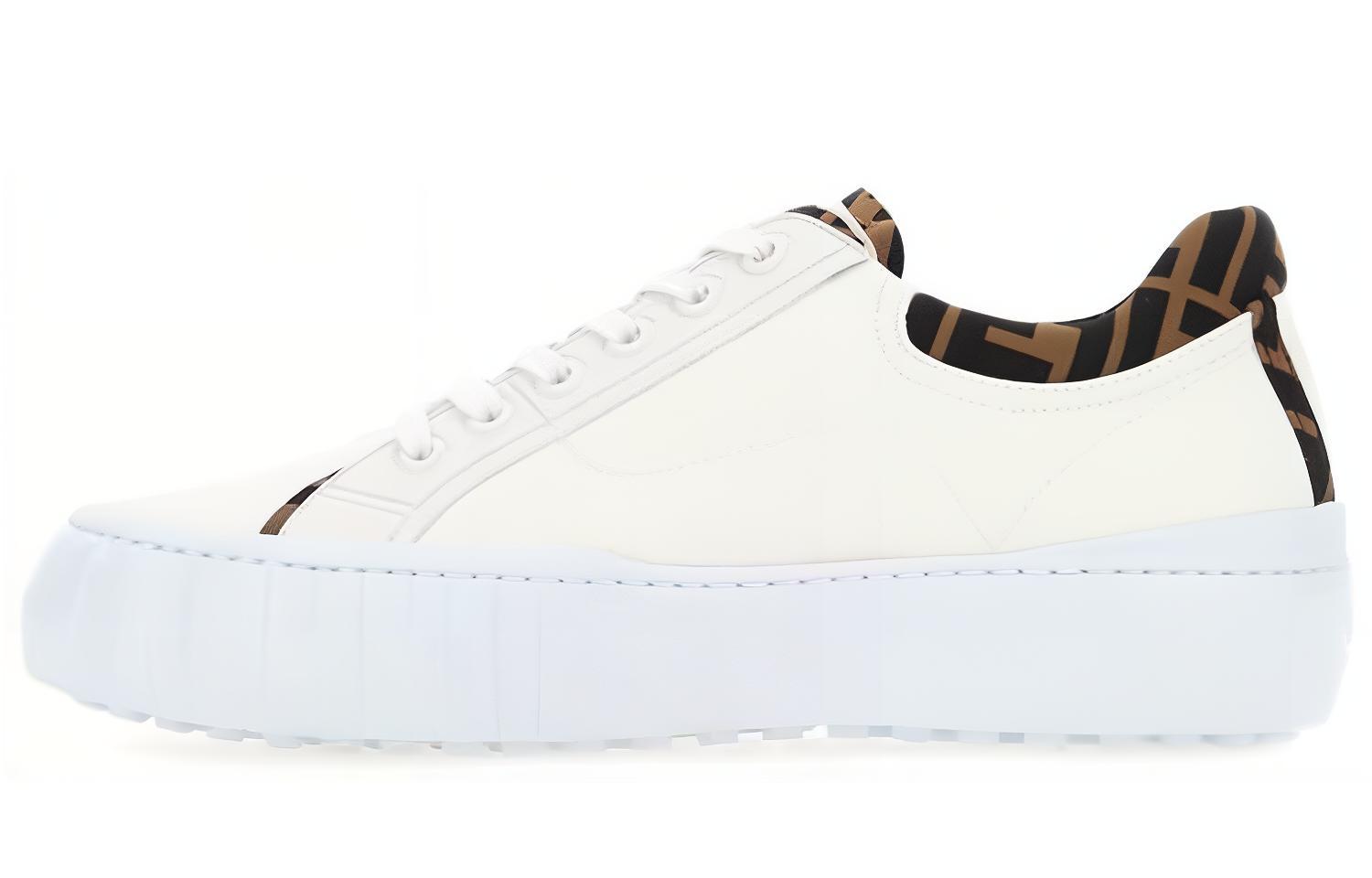 Fendi Force Low 'White Canvas'