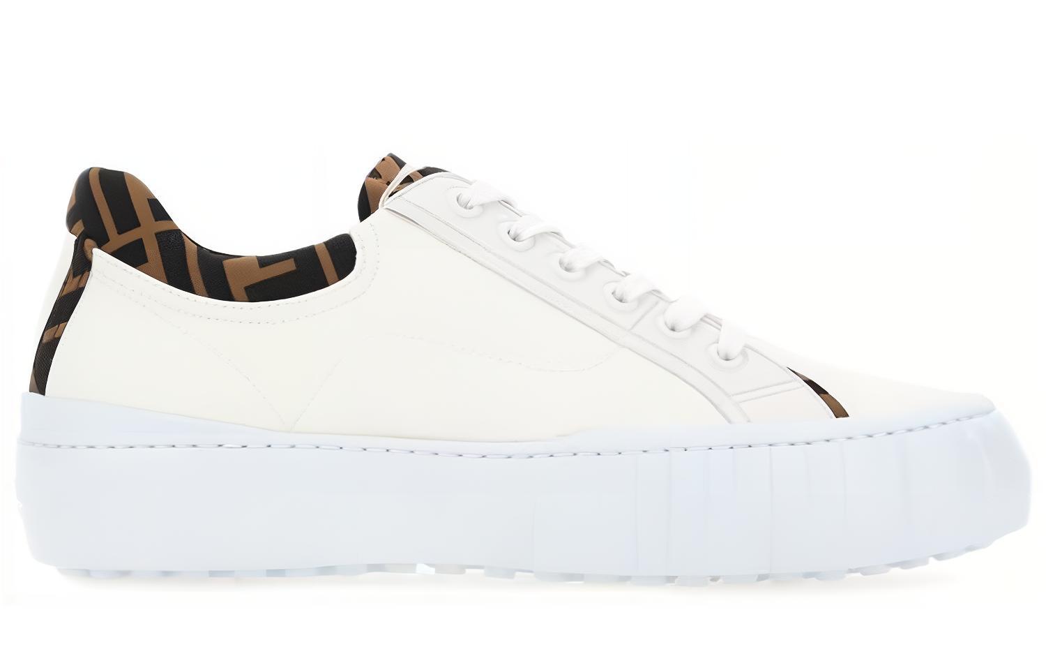Fendi Force Low 'White Canvas' 圖 2