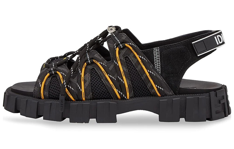 Buy Sandalias Fendi Force 'Negro' 7X1427-AF6D-F1DV5