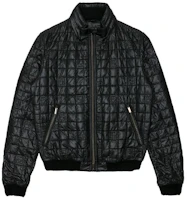 Fendi FW20 Black Zip-Up Short Jacket Long Sleeve FW0466ZETF0QA1 Fendi FW20 Black Zip-Up Short Jacket Long Sleeve FW0466ZETF0QA1