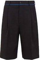 FENDI FW21 Bermuda Wool Shorts Black FB0695AGYHF0QA1 FENDI FW21 Bermuda Wool Shorts Black FB0695AGYHF0QA1