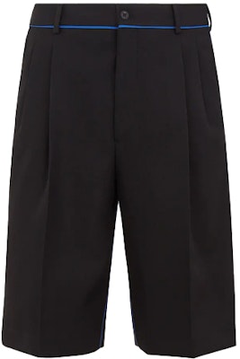 FENDI FW21 Bermuda Wool Shorts Black FB0695AGYHF0QA1 Buy FENDI FW21 Bermuda Wool Shorts Black FB0695AGYHF0QA1