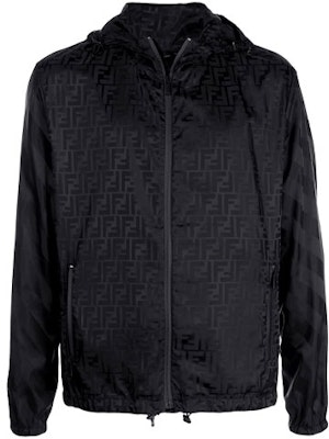 FENDI FW21 黑色Logo連帽防風外套. FAA528ABSKF0GME Buy FENDI FW21 黑色Logo連帽防風外套. FAA528ABSKF0GME