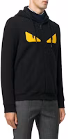Details for FENDI FW21 黑色怪獸眼連帽拉鍊外套 FY07965EYF0QA1