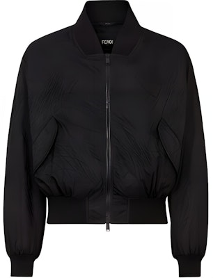 FENDI FW21 Black Zip-Up Short Jacket Long Sleeve Outerwear. FW1029AG86F0QA1 Buy FENDI FW21 Black Zip-Up Short Jacket Long Sleeve Outerwear. FW1029AG86F0QA1