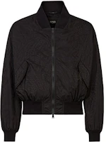 Order FENDI FW21 Black Zip-Up Short Jacket Long Sleeve Outerwear. FW1029AG86F0QA1