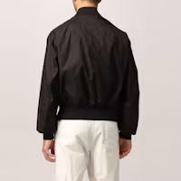 Purchase FENDI FW21 Black Zip-Up Short Jacket Long Sleeve Outerwear. FW1029AG86F0QA1