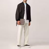 Details for FENDI FW21 Black Zip-Up Short Jacket Long Sleeve Outerwear. FW1029AG86F0QA1
