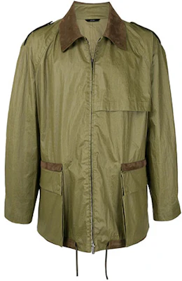 Chaqueta Fendi FW21 Verde con Cremallera y Cuello. FW0614ABADKHAKI Buy Chaqueta Fendi FW21 Verde con Cremallera y Cuello. FW0614ABADKHAKI