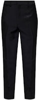 FENDI FW21 Jacquard Straight-Cut Casual Pants Black FB0366AANZF0QA1 FENDI FW21 Jacquard Straight-Cut Casual Pants Black FB0366AANZF0QA1