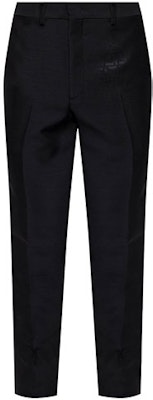 FENDI FW21 Jacquard Straight-Cut Casual Pants Black FB0366AANZF0QA1 Order FENDI FW21 Jacquard Straight-Cut Casual Pants Black FB0366AANZF0QA1