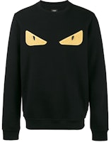 Fendi FW21 Logo Eyes Print Crewneck Sweatshirt Black () JMFY0829SV4F0QA1 Fendi FW21 Logo Eyes Print Crewneck Sweatshirt Black () JMFY0829SV4F0QA1