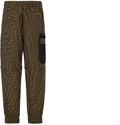 FENDI FW21 Logo Monogram Detachable Utility Cargo Pants Brown . FB0711AG87F1440 Lookbook FENDI FW21 Logo Monogram Detachable Utility Cargo Pants Brown . FB0711AG87F1440