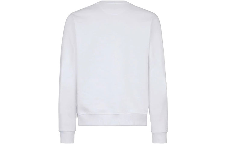 Lookbook 펜디 FW21 화이트 로고 자수 디테일 스웻셔츠. FY1091AH12F05WL