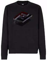 Fendi FW22 3D Printed Pullover Sweatshirt Black FY0178AL6PF0QA1 Fendi FW22 3D Printed Pullover Sweatshirt Black FY0178AL6PF0QA1