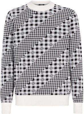 FENDI FW22 Black Crewneck Sweater with Letter Print Long Sleeves Casual. FZX089AL3YF17XM Order FENDI FW22 Black Crewneck Sweater with Letter Print Long Sleeves Casual. FZX089AL3YF17XM