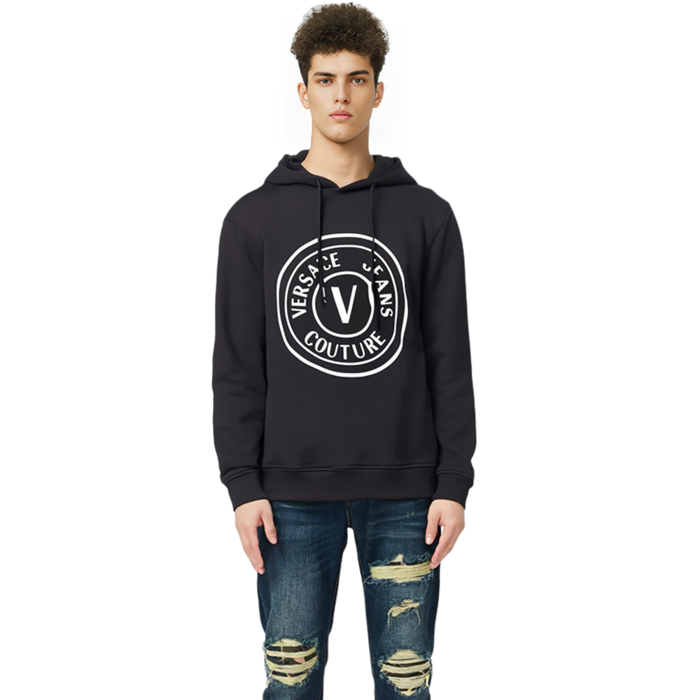 Purchase FENDI FW22 黑色圓領印字長袖休閒毛衣 FZX089AL3YF17XM