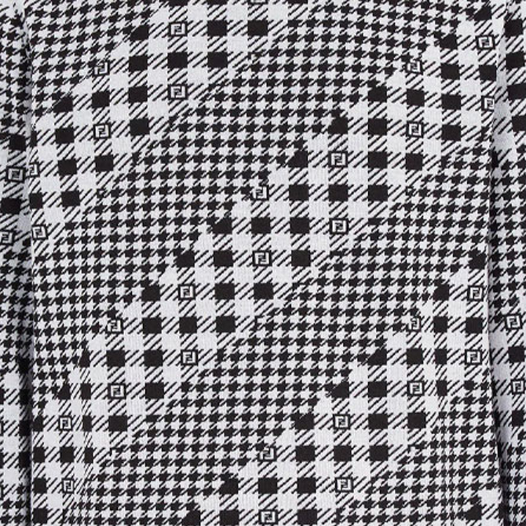 Cheap FENDI FW22 黑色圓領印字長袖休閒毛衣 FZX089AL3YF17XM