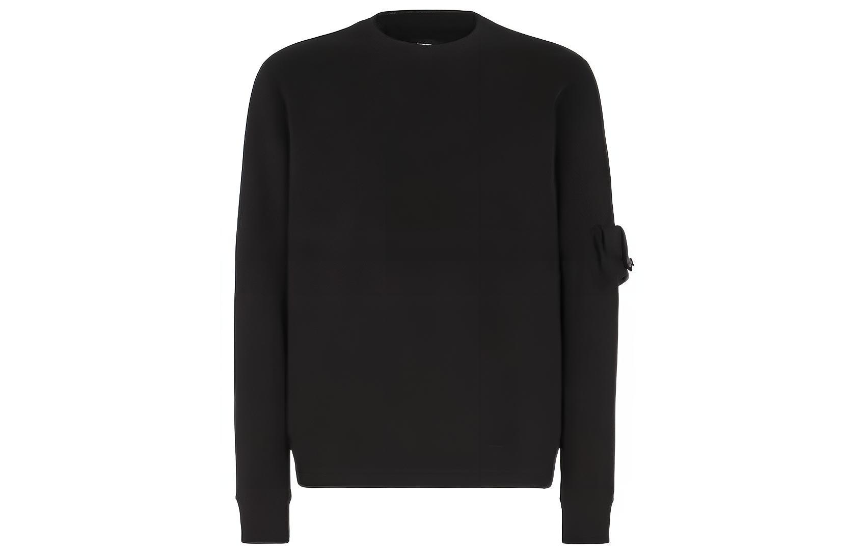 Order FENDI FW22  Black Plain Crewneck Pullover Long-Sleeve Sweatshirt. FY1182AM7BF0QA1