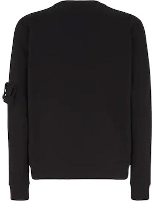 FENDI FW22 Black Plain Crewneck Pullover Long-Sleeve Sweatshirt. FY1182AM7BF0QA1 Lookbook FENDI FW22 Black Plain Crewneck Pullover Long-Sleeve Sweatshirt. FY1182AM7BF0QA1