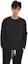 Purchase FENDI FW22 Black Plain Crewneck Pullover Long-Sleeve Sweatshirt. FY1182AM7BF0QA1