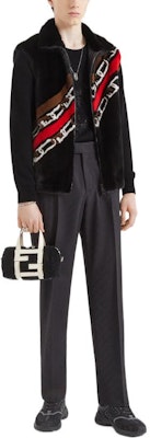 FENDI FW22 Black Solid Color Crewneck Pullover Sweater. FZX088AL3WF0QA1 Shop FENDI FW22 Black Solid Color Crewneck Pullover Sweater. FZX088AL3WF0QA1