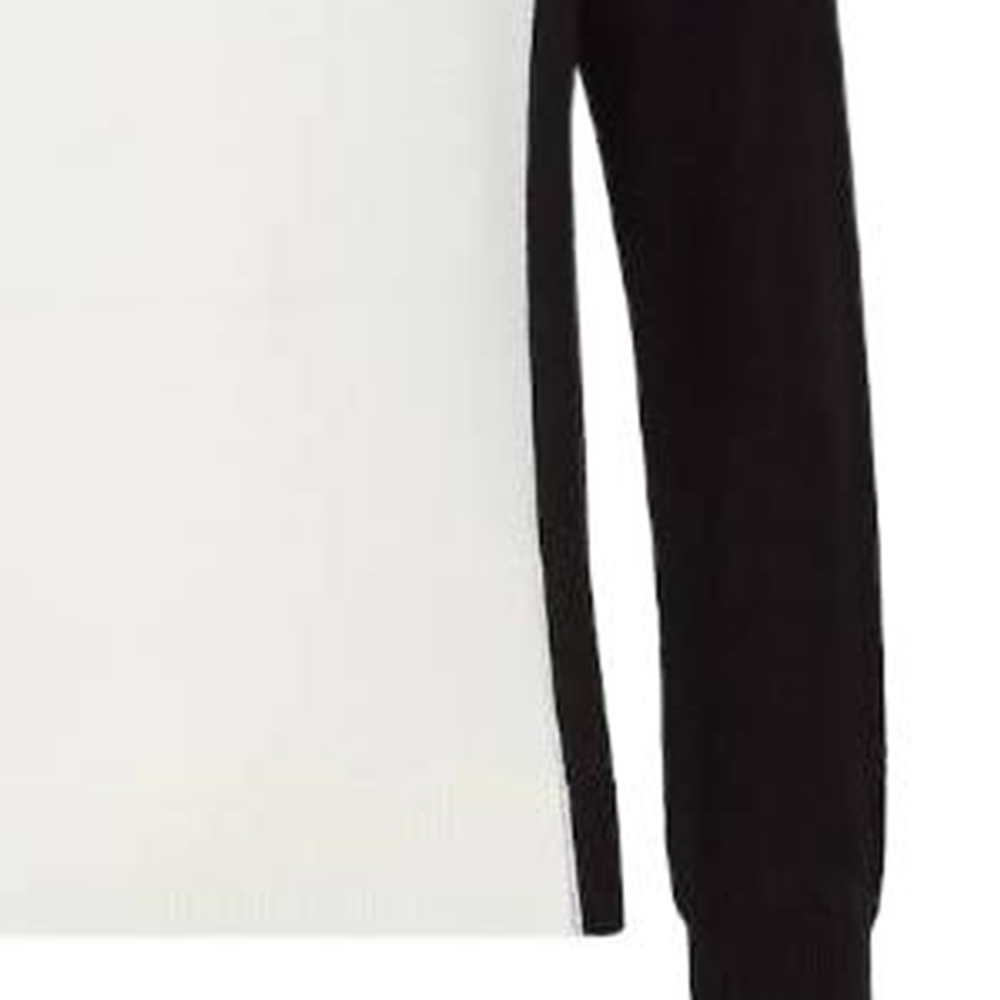 Details for FENDI FW22 Hitam Putih Knit Pullover Sweater Crewneck Kontras. FZY471AM0ZF0J8Z