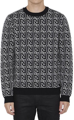 FENDI FW22 Black White Patterned Crewneck Pullover Sweater. FZX009ALJZF0UZ0 Shop FENDI FW22 Black White Patterned Crewneck Pullover Sweater. FZX009ALJZF0UZ0