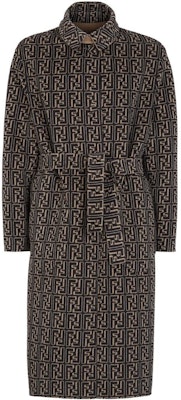 FENDI FW22 Abrigo Marrón Reversible con Cinturón y Mangas Largas. FF0667AL57F1I8P Shop FENDI FW22 Abrigo Marrón Reversible con Cinturón y Mangas Largas. FF0667AL57F1I8P