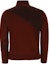 Lookbook FENDI FW22 Burgundy Colorblock Monogram Jacquard High-Neck Sweater. FZX073AL3SF1IO2