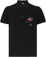 FENDI FW22 Casual Solid Color Crew Neck Polo Shirt - Black FY0985AL3BF0QY3 FENDI FW22 Casual Solid Color Crew Neck Polo Shirt - Black FY0985AL3BF0QY3
