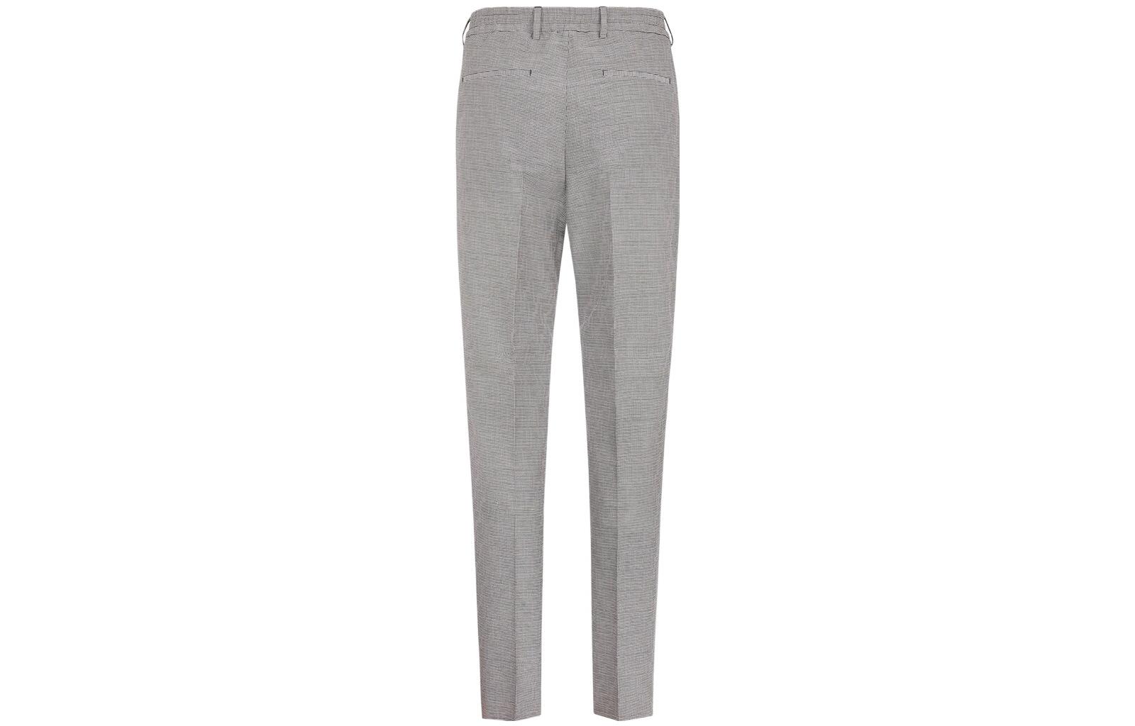 Lookbook FENDI FW22 格纹纯色直筒休闲裤 多色 FB0767AKC4F0W90