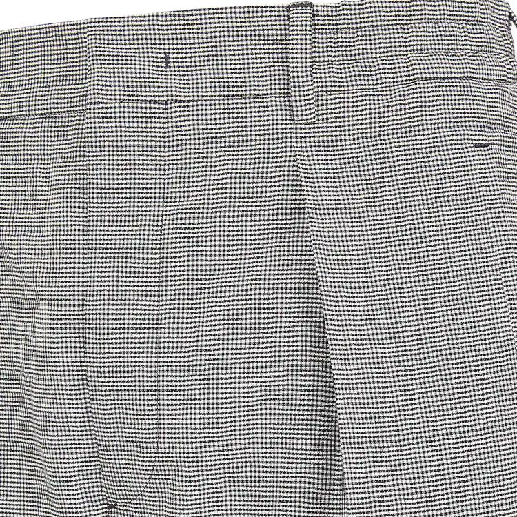 Shop FENDI FW22 格纹纯色直筒休闲裤 多色 FB0767AKC4F0W90