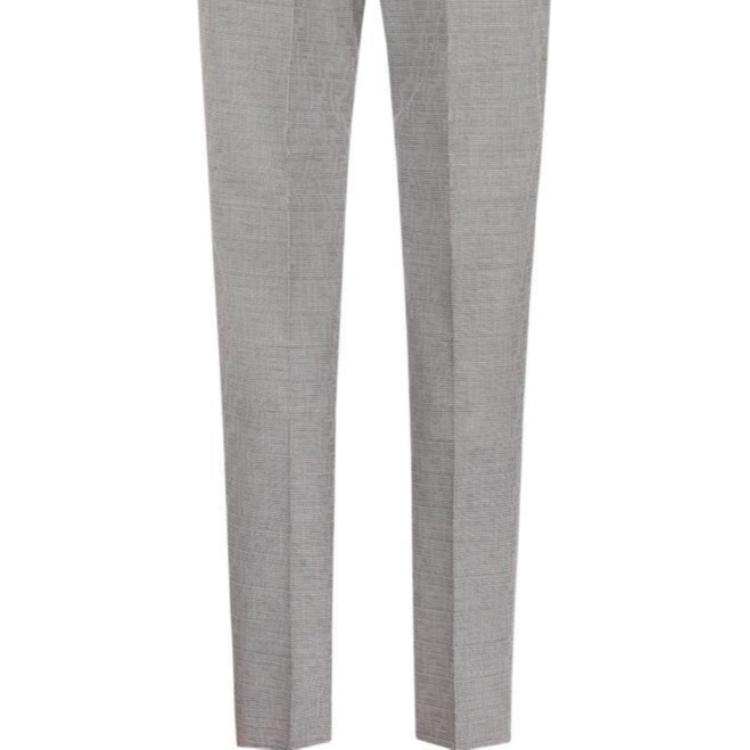 Details for FENDI FW22 格纹纯色直筒休闲裤 多色 FB0767AKC4F0W90