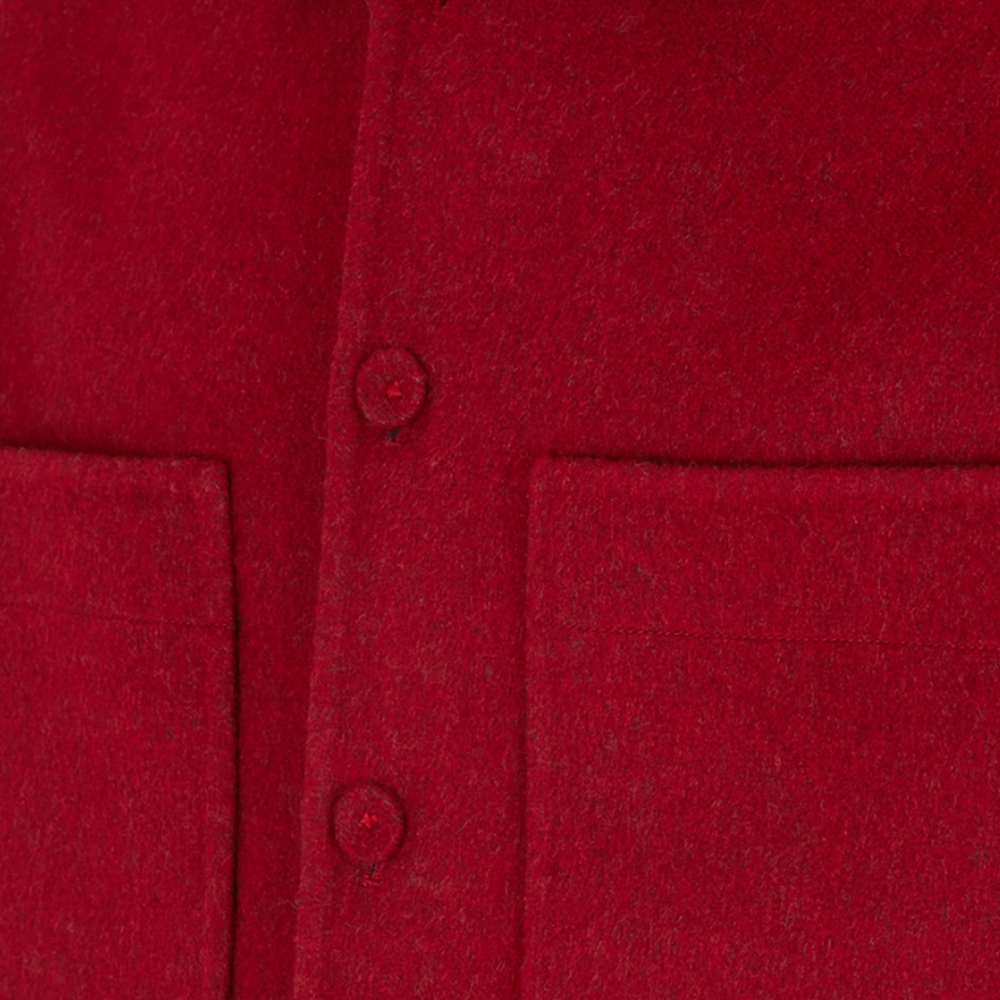 Details for FENDI FW22红色双面Logo夹克 带口袋单纽扣设计外套。 FW1077AL57F1I8K