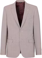 Order FENDI FW22 Red White Plaid Wool Casual Blazer Jacket. FJ0686AL5BF1I8T
