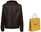 Purchase FENDI FW22 Reversible Logo Print Hooded Jacket Brown. FAA615AKH1F13IZ