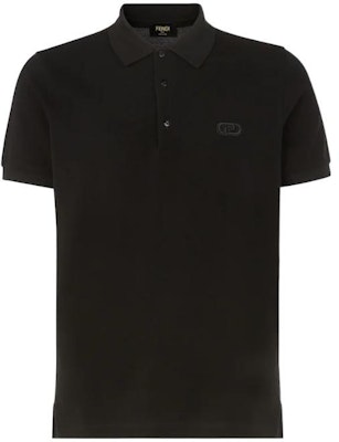 FENDI FW22 Solid Color Casual Black Polo Shirt. FY0985AL0GF0QA1 Buy FENDI FW22 Solid Color Casual Black Polo Shirt. FY0985AL0GF0QA1