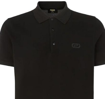 FENDI FW22 Solid Color Casual Black Polo Shirt. FY0985AL0GF0QA1 Shop FENDI FW22 Solid Color Casual Black Polo Shirt. FY0985AL0GF0QA1