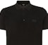 Shop FENDI FW22 Solid Color Casual Black Polo Shirt. FY0985AL0GF0QA1