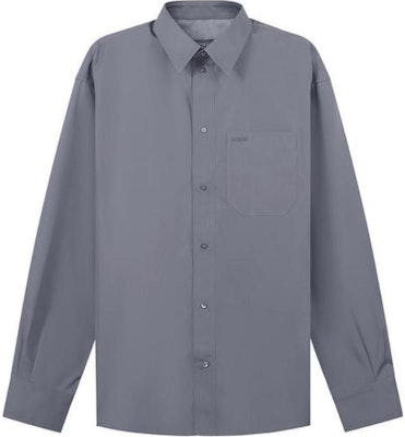 FENDI FW22 深灰色純色長袖襯衫 FS1016AITEF0DUC Buy FENDI FW22 深灰色純色長袖襯衫 FS1016AITEF0DUC