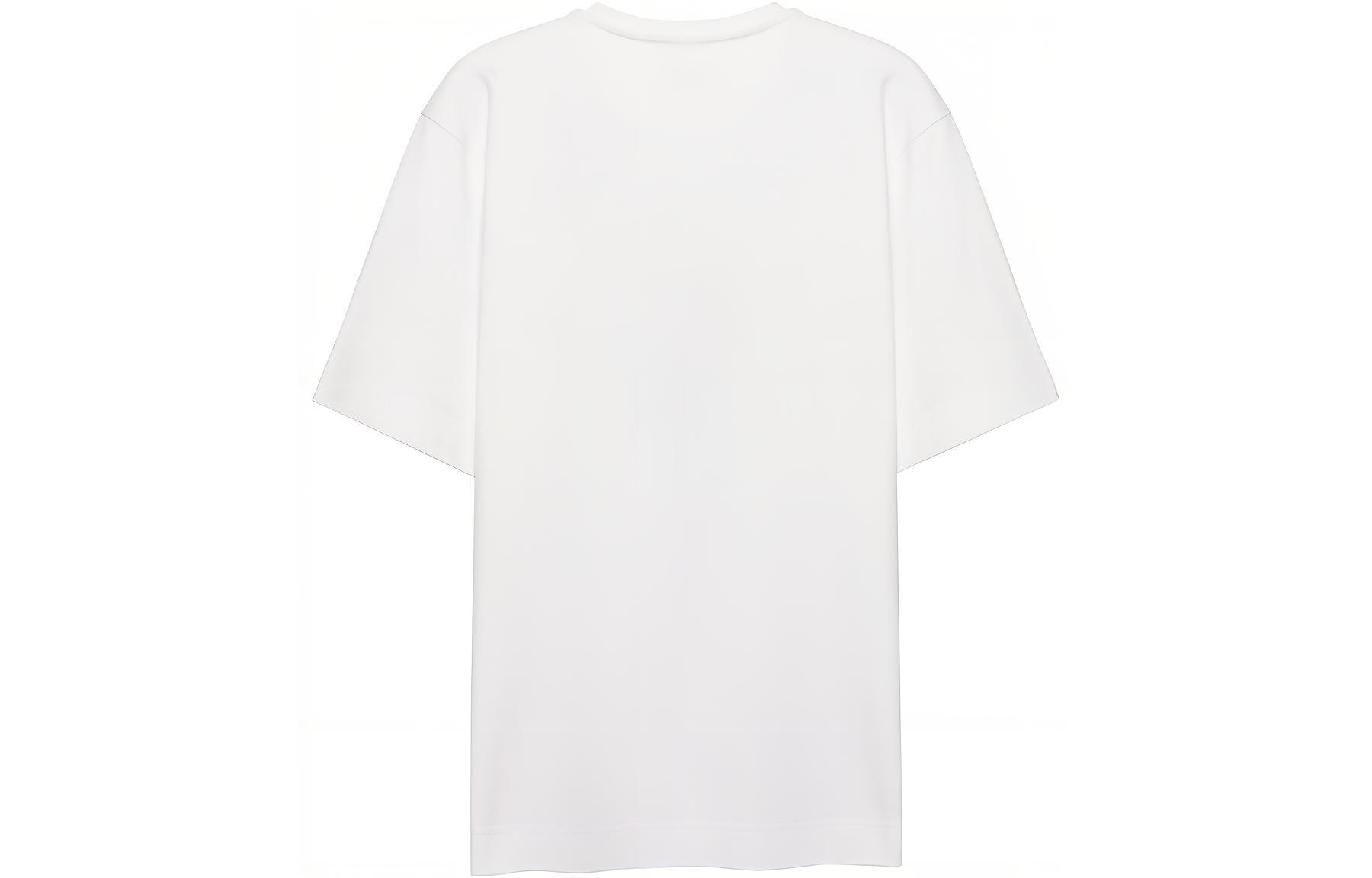 FENDI FW22  White Knit T-Shirt with 3D Embroidered Letter Print. FY0936AL36F0QG1 圖 3