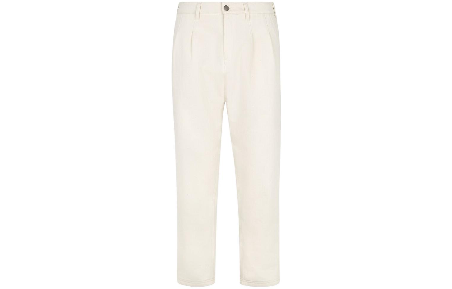 Order FENDI FW22 白色直筒抽皺牛仔褲 FLP287AKCVF0QA0