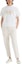 Shop FENDI FW22 White Solid Ruched Straight-Leg Denim Jeans FLP287AKCVF0QA0