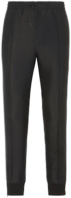 FENDI FW22 Wide-Leg Drawstring Casual Pants Black. FB0787AKCCF0QA1 Order FENDI FW22 Wide-Leg Drawstring Casual Pants Black. FB0787AKCCF0QA1